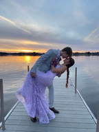 Elegant Purple Mermaid Prom Dress Purple Evening Dress Y6725 by simplepromdress