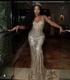 Sexy Long Mermaid Sleeveless Evening Dresses Y5892 by simplepromdress