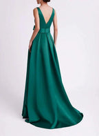A-Line/Princess Scoop Mother of the Bride Dresses by Dreamylily