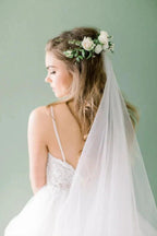 A-line Elegant Forest Wedding Dresses Best Bridal Gowns WD695 by pgmdress