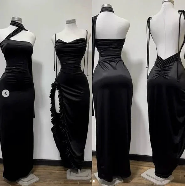 Black Sexy Sheath Prom Dress Evening Dress Y8270 by simplepromdress