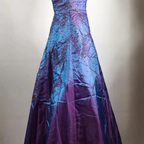 Gorgeous Purple Beaded A Line Evening Gown Spaghetti Straps Party Prom Dress Y7955 by simplepromdress