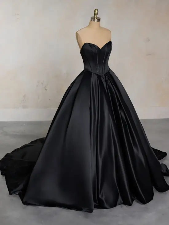 ZapDress Off The Shoulder Crepe Satin A-Line Bridal Gowns For Formal Party Floor Length Wedding Dress Vestidos Customized