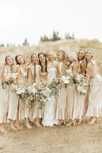 Amazing Spaghetti Straps Neckline A-line Bridesmaid Dresses BD100 by pgmdress