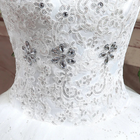 Applqiues Vestido De Noiva Cap Sleeve Brautkleider V-ausschnitt Vestidos De Novia 