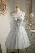 Chic Sleeveless Sequins Lace Up Short Homecoming Dresses by Cicinia