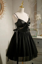 Black Sexy Sleeveless Beading Short Homecoming Dresses by Cicinia