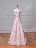 Gorgeous Pink Sequin Beaded ALine Prom Dress Evening Dress Y8637 by simplepromdress