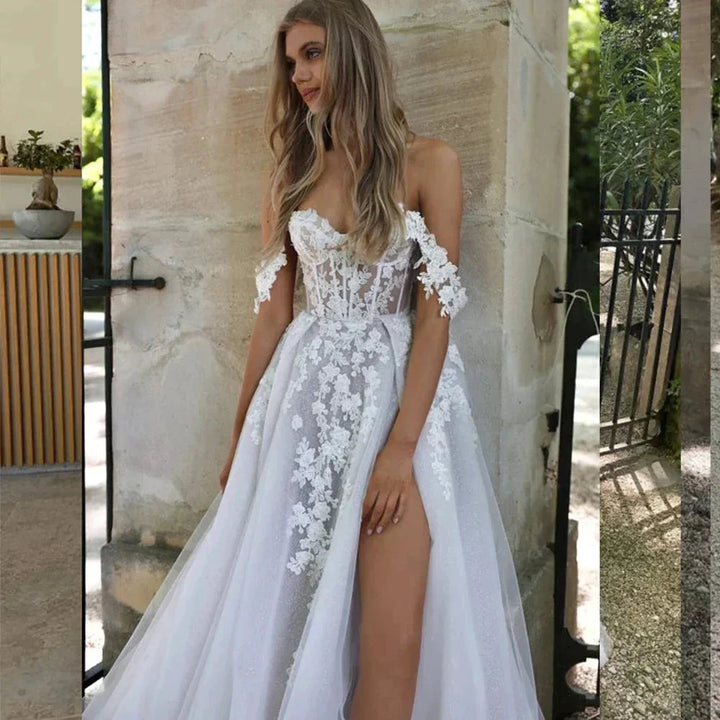 Bohemian Wedding Dresses Women&