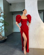Long Red Prom Dresses, Formal Evening Dress Y4116 by simplepromdress