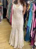 Unique Satin Print Mermaid Prom Dress Long Evening Dress Y8307 by simplepromdress