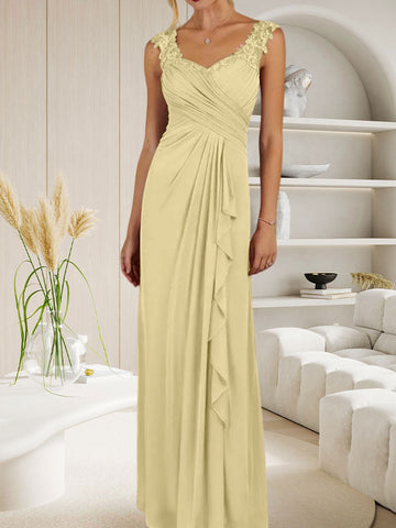 Vestido de malla plisada con escote corazón y corte en A color champán
