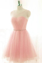 Charming Tulle Short Prom Dresses Homecoming Dresses PG019 by pgmdress