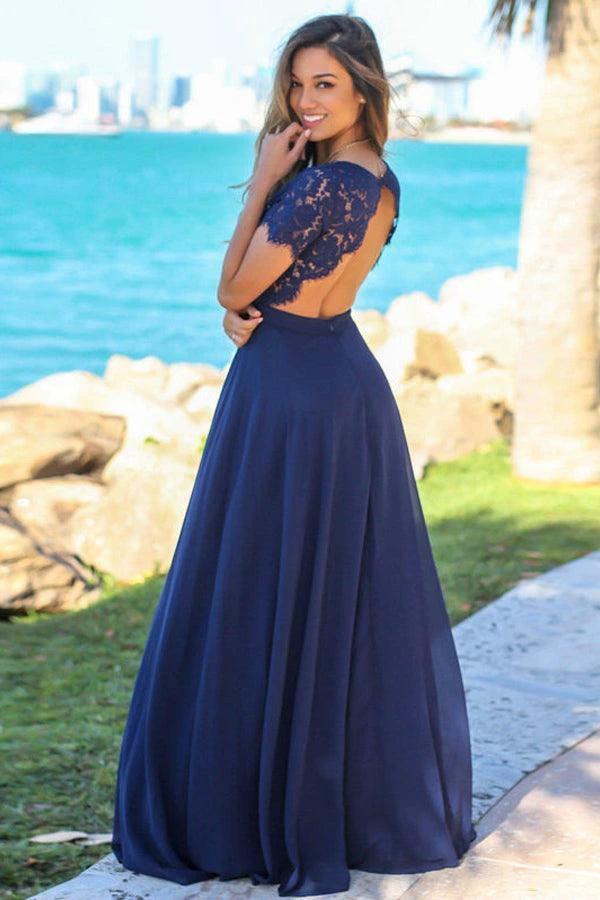 Chiffon Sweetheart Neckline A-line Bridesmaid Dresses With Appliques BD099 by pgmdress