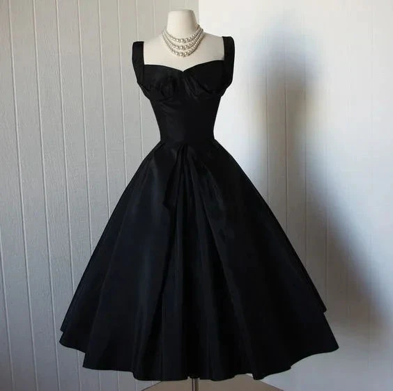 Black Elegant Cocktail Dresses Short Prom Dress Y4759 by simplepromdress