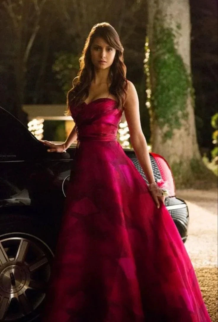 Pretty Hot Pink Strapless Long A Line Prom Dress Evening Dress Y8397 by simplepromdress