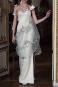 Classy Tulle Appliques Long Prom Dress Evening Dress Y8488 by simplepromdress