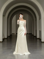 Elegant Mermaid Long Sleeves Wedding Dress,Bridal Dress Y7152 by simplepromdress