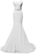 Elegant Mermaid Wedding Dresses Sweetheart Wedding Gowns WD720 by pgmdress