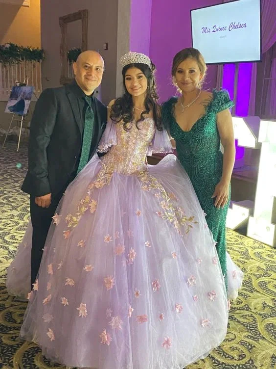 Stunning Tulle Appliques Ball Gown,Princess Dress,Sweet 16 Dress Y6758 by simplepromdress