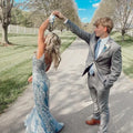 Elegant Mermaid Lace Prom Dress Trendy Evening Dress Y7183 by simplepromdress