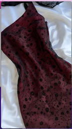 Elegant Burgundy One Shoulder Mermaid Evening Dress Formal Prom Dress Y8296 by simplepromdress