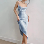 Elegant White Straps Sheath Prom Evening Dress Y7727 by simplepromdress