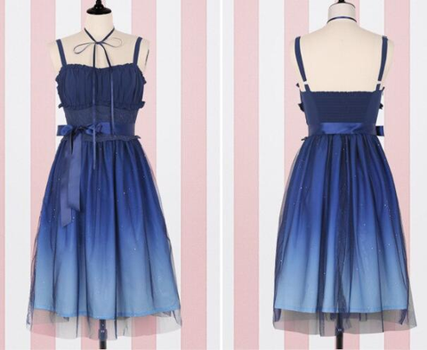 Starry Sky Gradient Short Homecoming Dress Glamorous Party Dress Y1728