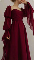 Beautiful Vintage Romantic A-line Prom Dress Evening Dress Y2938 by simplepromdress