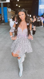 Chic Silver Homecoming Dress Show Party Dress Y3042 by simplepromdress