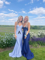 Gorgeous Mermaid Satin Beaded Evening Dress Long Prom Dress Y8237 by simplepromdress