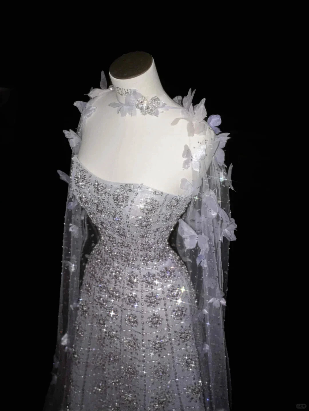 Pretty Lilac Tulle Beaded Appliques A Line Prom Evening Dress Formal Evening Dress Y8657 by simplepromdress