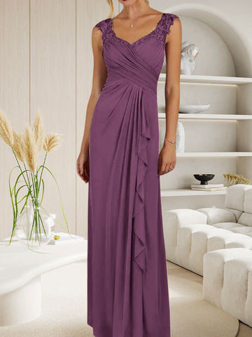 Vestido de malla plisada con escote corazón y corte en A color champán