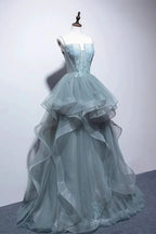 Green Lace Long Prom Dresses Green Lace Long Formal Evening Dresses by Kissprom