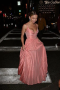 Fashion Straps Blush Pink Long Prom Dress A Line Evening Dress Y8155 by simplepromdress