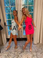 Lovely Pink Bodycon Dress Sexy Homecoming Dress Y2126 by simplepromdress