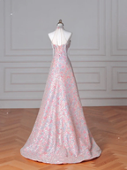 Gorgeous Pink Sequin Beaded ALine Prom Dress Evening Dress Y8637 by simplepromdress
