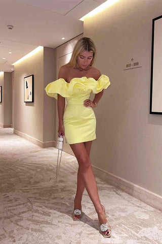 Minikleid Partykleider für Frauen Homecoming-Kleider SYH2