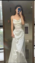 Elegant White Sleeveless Long Prom Evening Dresses Y6866 by simplepromdress