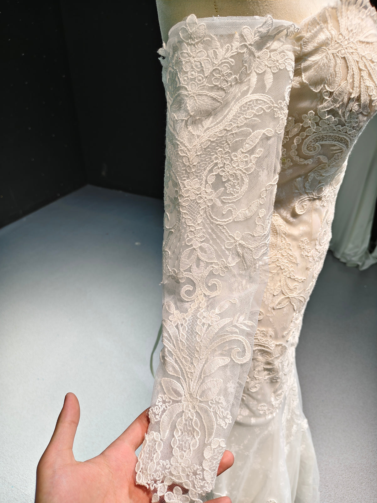 Lace Whisper of Elegance by ZAPDRESS