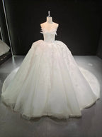 Feather Wing Ballgown by ZAPDRESS