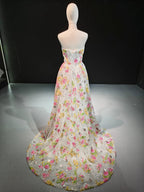 Bloom Sequin Tulle Ballgown by ZAPDRESS