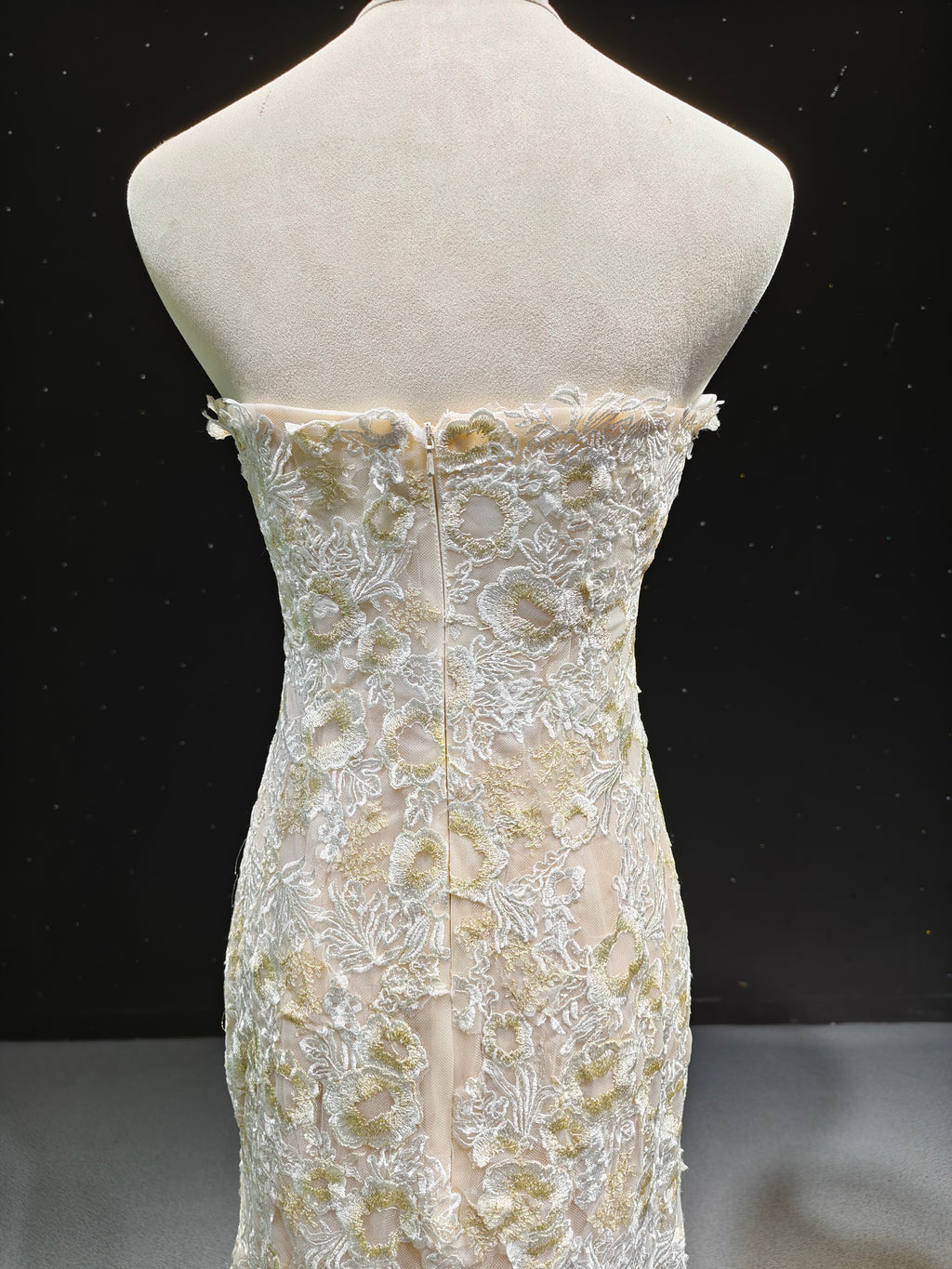 Golden Lace Mermaid Waltz by ZAPDRESS