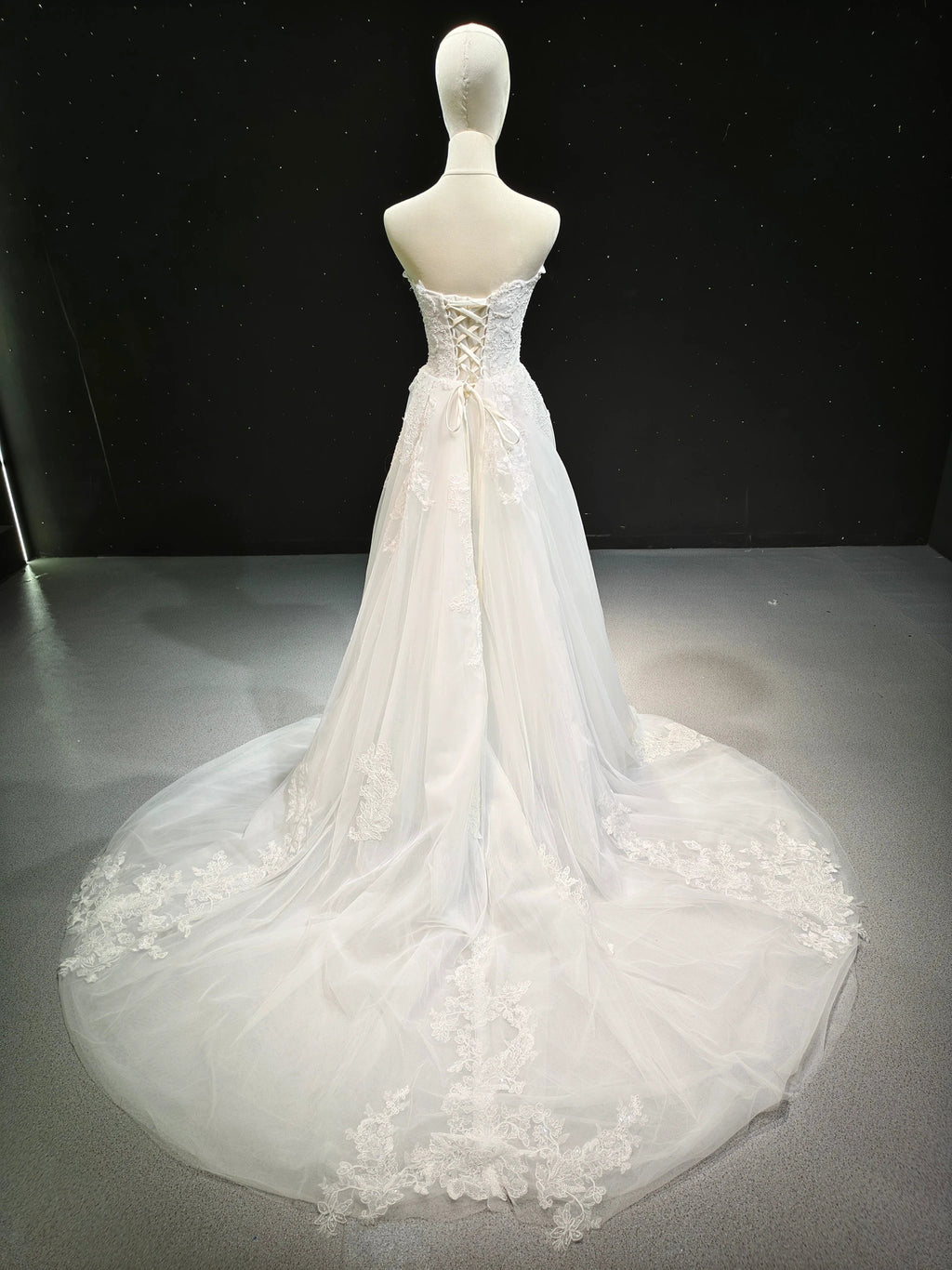 Lace Veil Serenade by ZAPDRESS