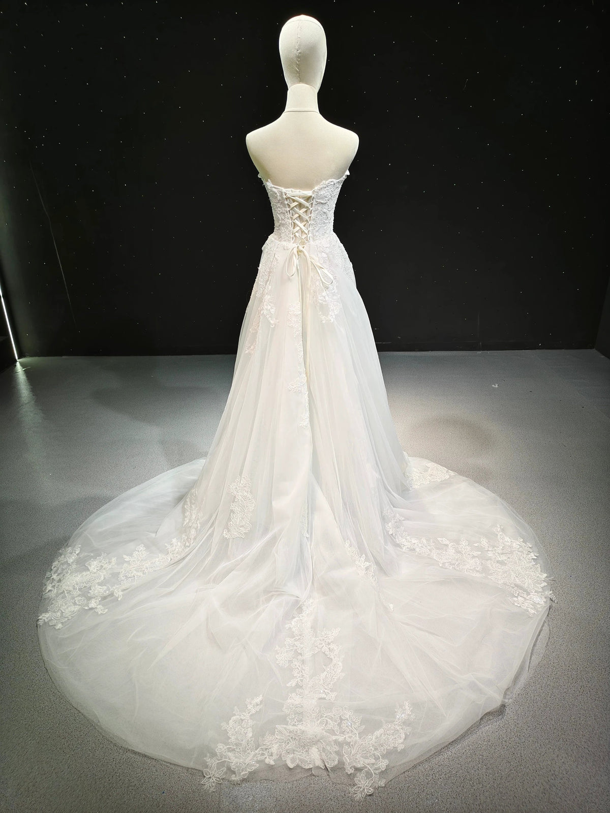 Lace Veil Serenade by ZAPDRESS