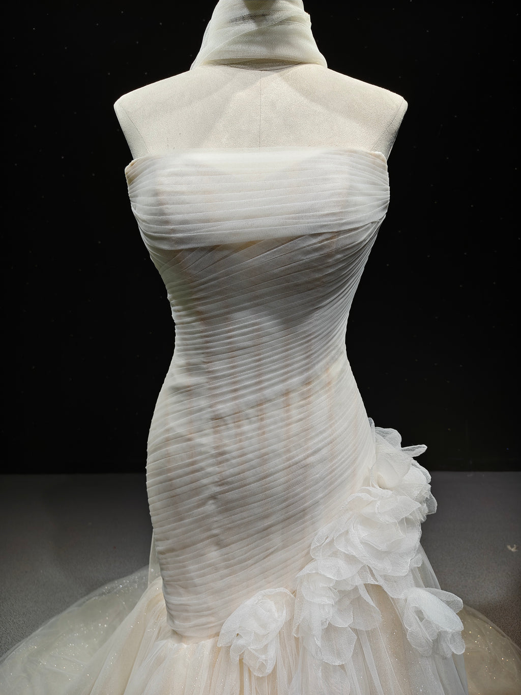 Pleated Cloud Blossom by ZAPDRESS