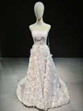 Blossom Cascade Ballgown by ZAPDRESS