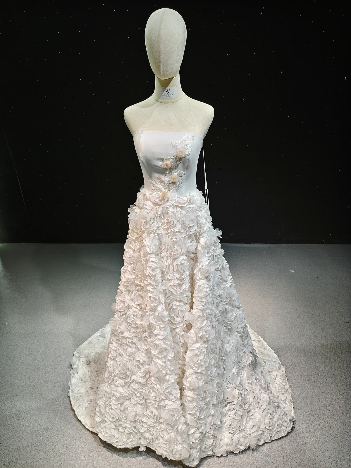 Blossom Cascade Ballgown by ZAPDRESS