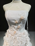 Blossom Cascade Ballgown by ZAPDRESS