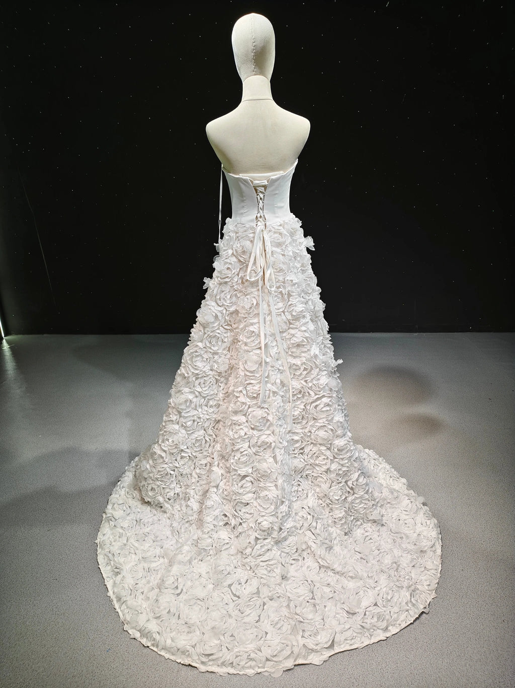 Blossom Cascade Ballgown by ZAPDRESS